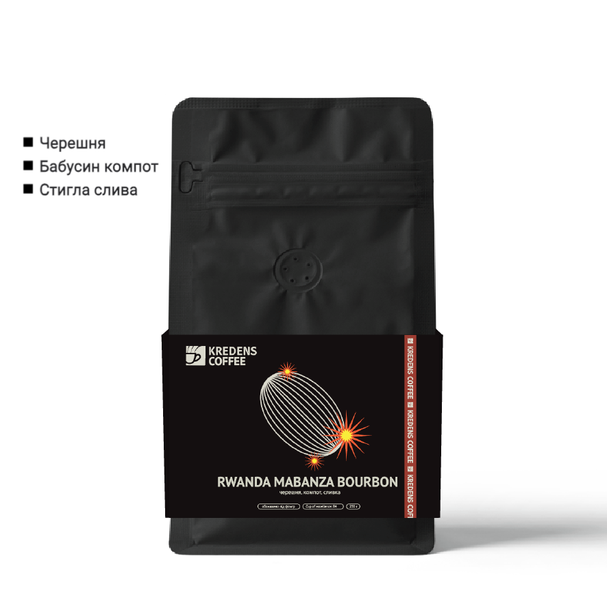 Кава Rwanda Mabanza Bourbon 123